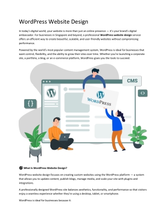 WordPress Website Design