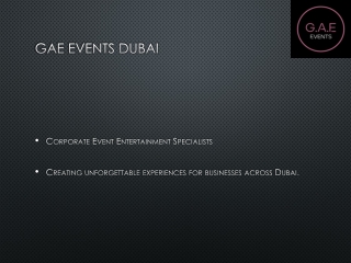 GAE_Events_Dubai_Corporate_Entertainment