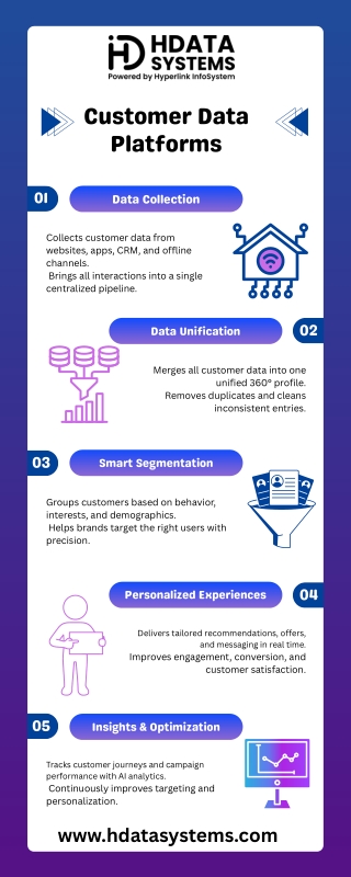 customer data platform Infographic