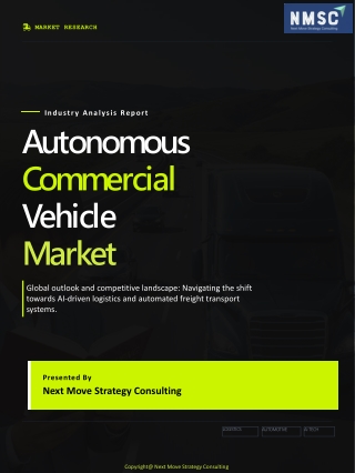 Autonomous Commercial Vehicle Market PPT