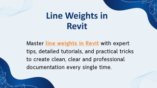Line Weights in Revit
