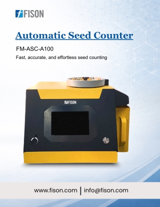 Automatic Seed Counter FM-ASC-A100 - Automatic Seed Grain Counter