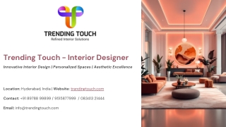 Trending Touch Profile Presentation