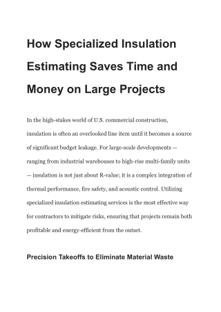 Professional Construction Estimating Services in New York: The Definitive Guide