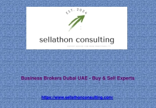 Business Brokers Dubai UAE - Buy & Sell Experts