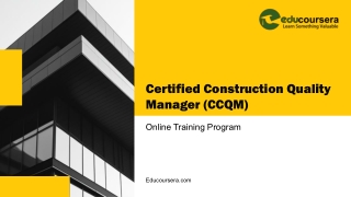 CMQ ASQ Certification Training: Syllabus, Benefits & Exam Preparation