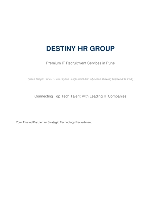 Hire Top Tech Talent with IT Recruitment Services in Pune