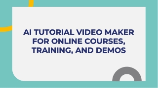 Gautham VK Online Presentations Channel