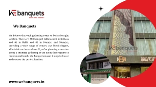Top Party Plots in Kolkata for Large-Scale Events