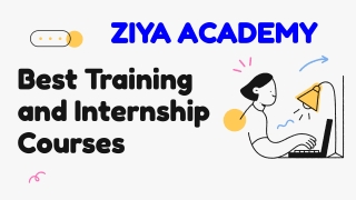 Best Internship and Training Courses for Career Growth