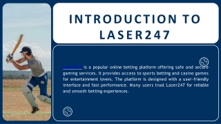 Introduction to Laser247 Platform