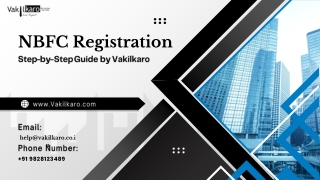 Online NBFC Registration Service in India