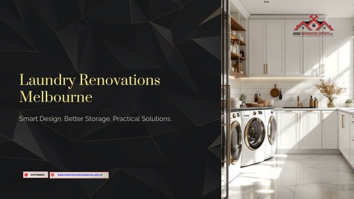 PPT - Laundry Renovations Melbourne: Smart Design Ideas for Modern ...