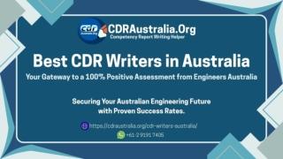 Best CDR Writers in Australia – 100% Positive Skill Assessment Guarantee