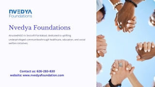 NGO in Sector 81 Faridabad | Nvedya Foundations – Empowering Communities, Transf