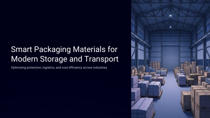 PPT - Smart Packaging Materials for Modern Storage and Transport ...