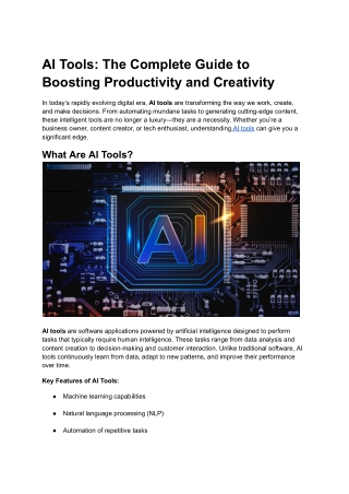 AI Tools