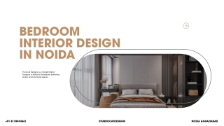 Bedroom interior design in Noida - Furnocat Designs