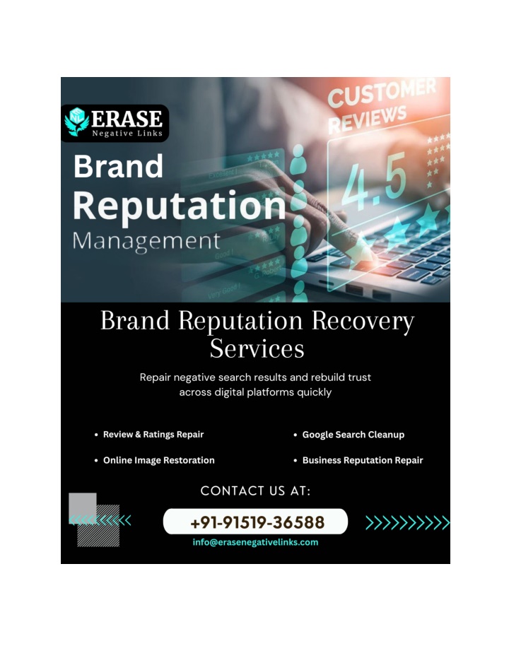PPT - Reputation Recovery in Toronto: How Brands Reclaim Trust Online ...