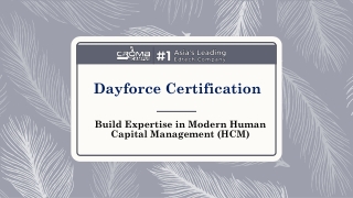 Dayforce Certification: Complete Guide and Benefits