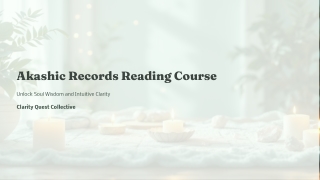 Akashic Records Reading Course | Clarity Quest Collective