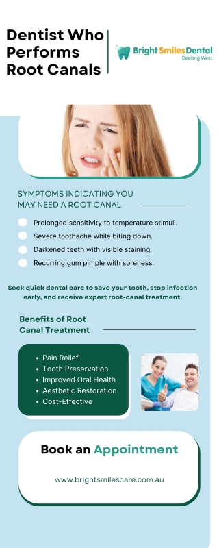Dentist Who Performs Root Canals | Bright Smiles Dental