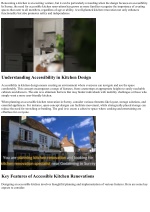 Accessible Kitchen Renovations in Surrey that Cater to Everyone. - slide 1