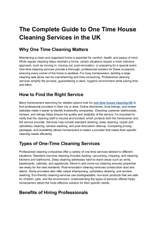 7_ The Complete Guide to One Time House Cleaning Services in the UK
