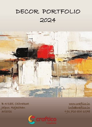Handemade painting for living room