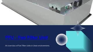 Fan Filter Unit Manufacturer in India | Cleanroom FFU – Rayshen