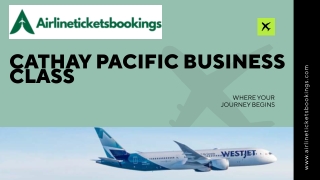 Fly in Comfort: Cathay Pacific Business Class Experience Guide