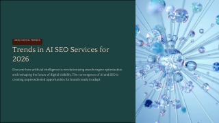 Trends in AI SEO Services for 2026