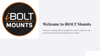 iBOLT Mounts