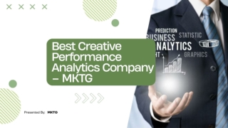 Best Creative Performance Analytics Company – MKTG