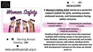 Women Safety Organizations In Dwarka Delhi