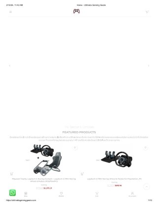 ultimate gaming gears - gaming station