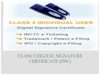 Buy Class 3 Digital Signature Online