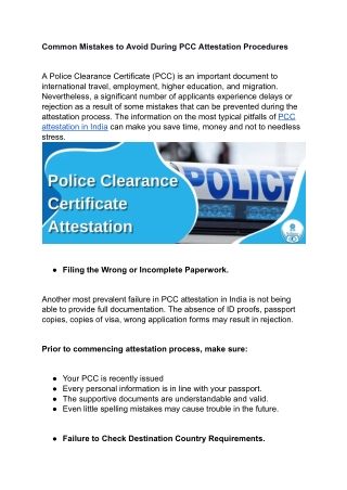 Common Mistakes to Avoid During PCC Attestation Procedures .docx