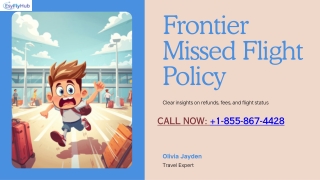 Frontier Missed Flight Policy Rules, Fees & What to Do Next
