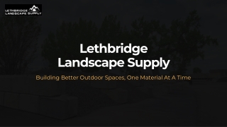 Lethbridge Landscape Supply Offers Artificial Turf Solutions
