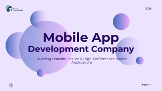 Mobile App Development Company | Custom App Solutions