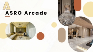 ASRO Arcade _ Modern Façade Architecture Dubai & Exterior Design Consultants Dubai