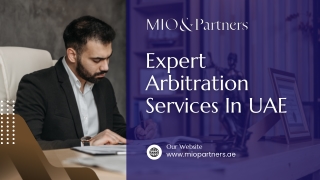 MIO & Partners | Expert Arbitration lawyers Dubai Services