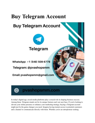 11 Best Places to Buy Telegram Accounts (Safe &amp