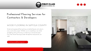 professional flooring services for contractors