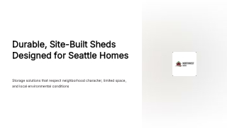 Sheds in Seattle, WA