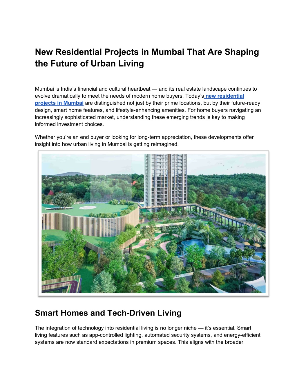 PPT - New Residential Projects in Mumbai That Are Shaping the Future of ...