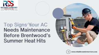 Air Conditioning Maintenance in Brentwood