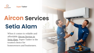 Aircon service Setia Alam
