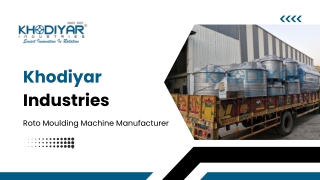 Top Bi Axial Rotomoulding Machine Manufacturer in India | Khodiyar Industries